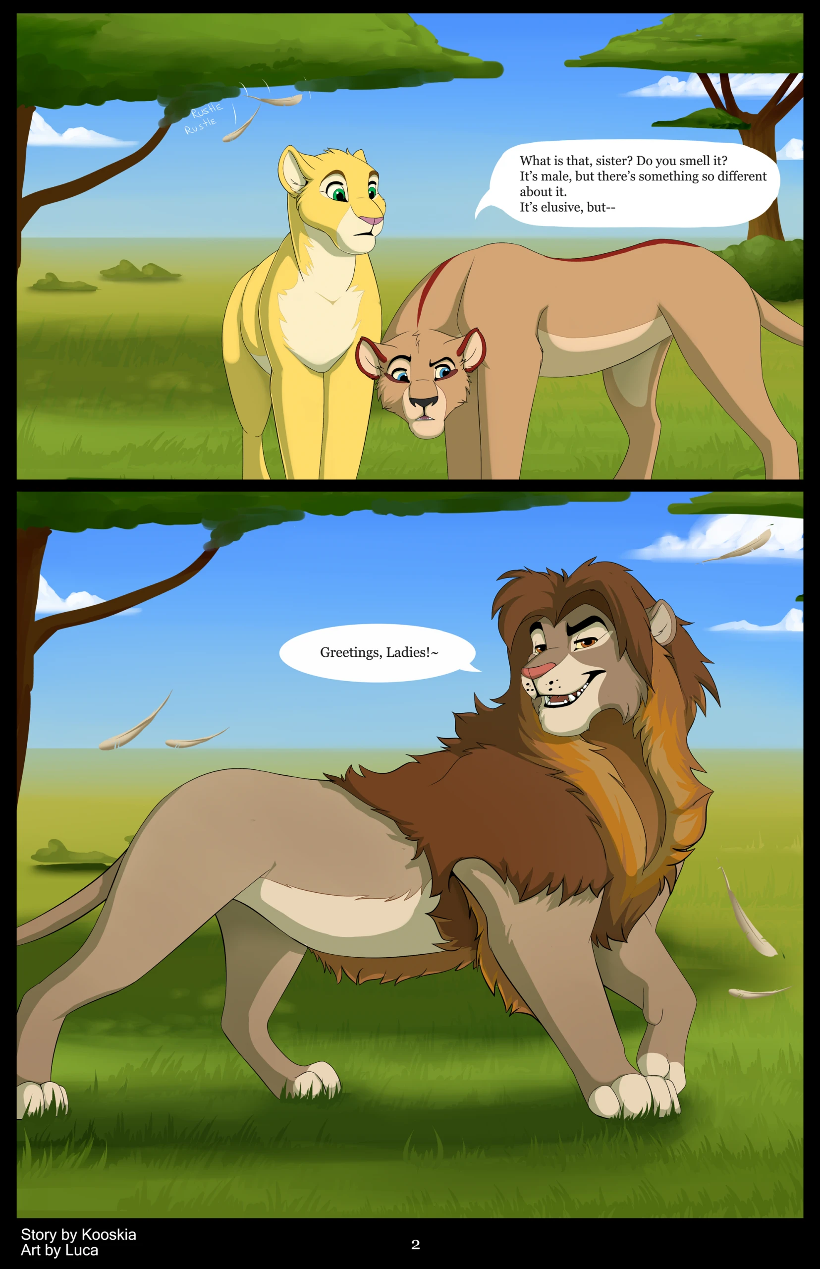The Blessing of a Pride porn comic picture 2