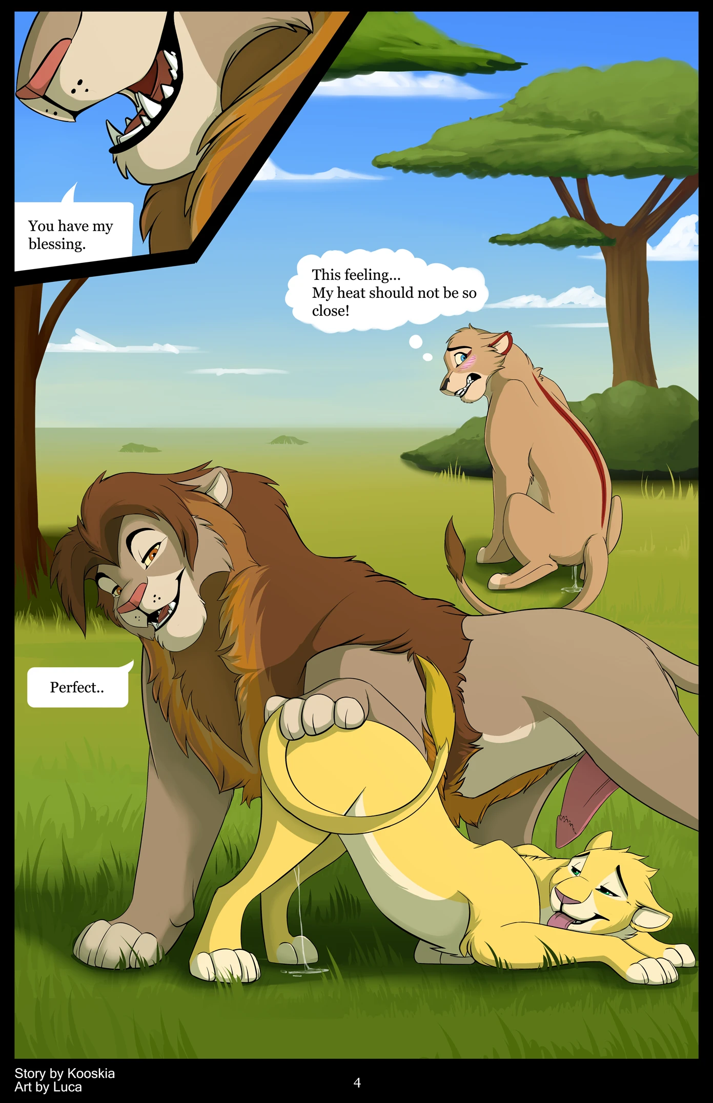 The Blessing of a Pride porn comic picture 4