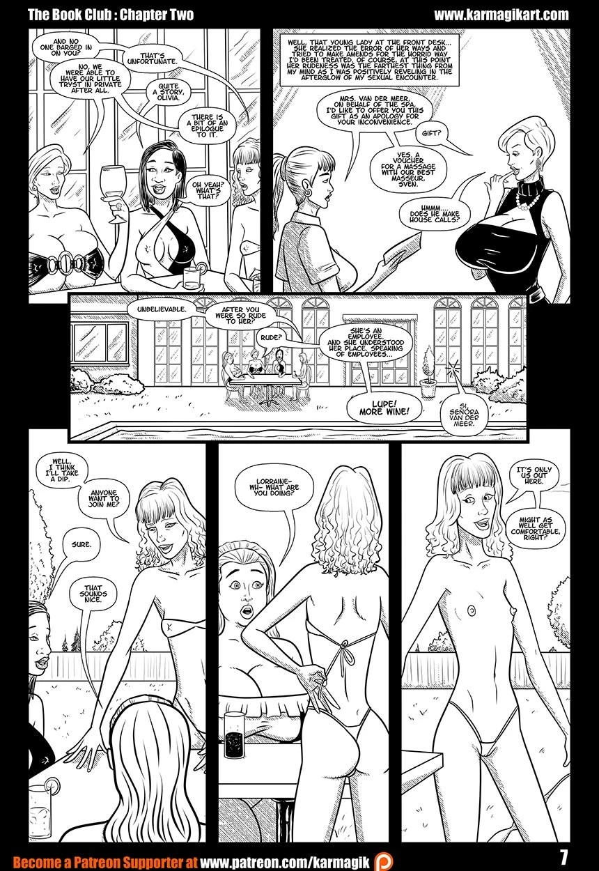 The Book Club 2 porn comic picture 8