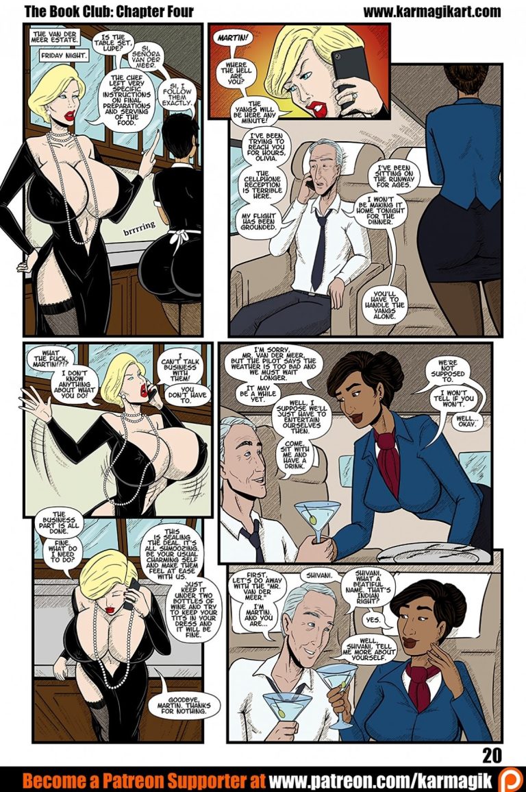 The Book Club 4 porn comic picture 21