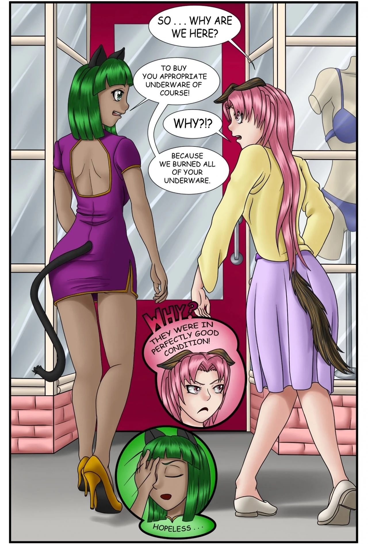The Cat House Vol. 2: Underwear porn comic picture 11