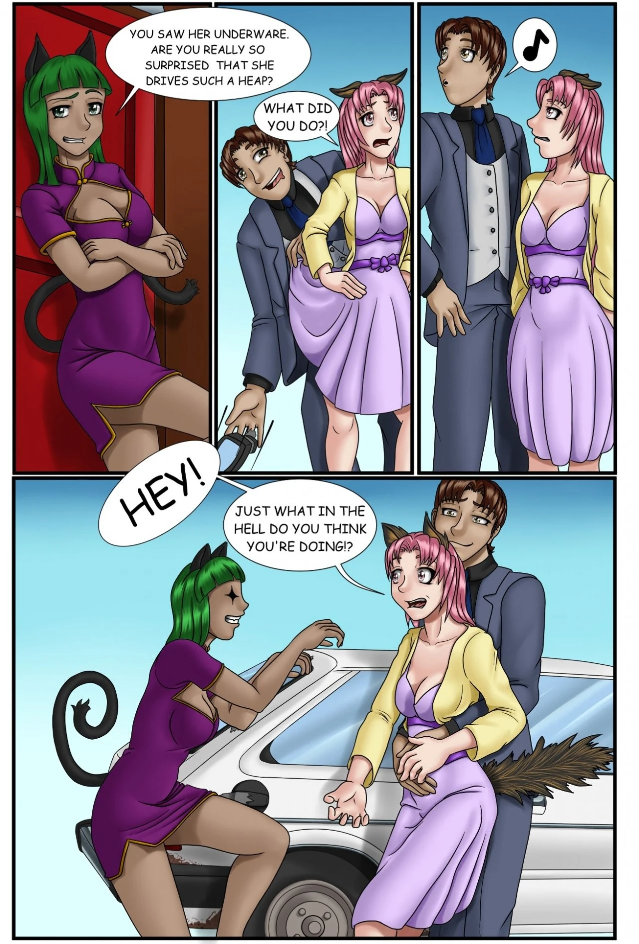 The Cat House Vol. 2: Underwear porn comic picture 6