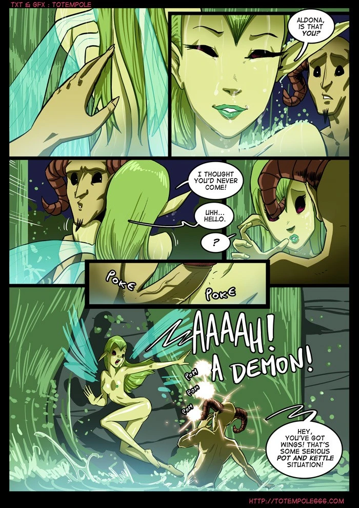 The Cummoner 05: Tuck's Night Out porn comic picture 7