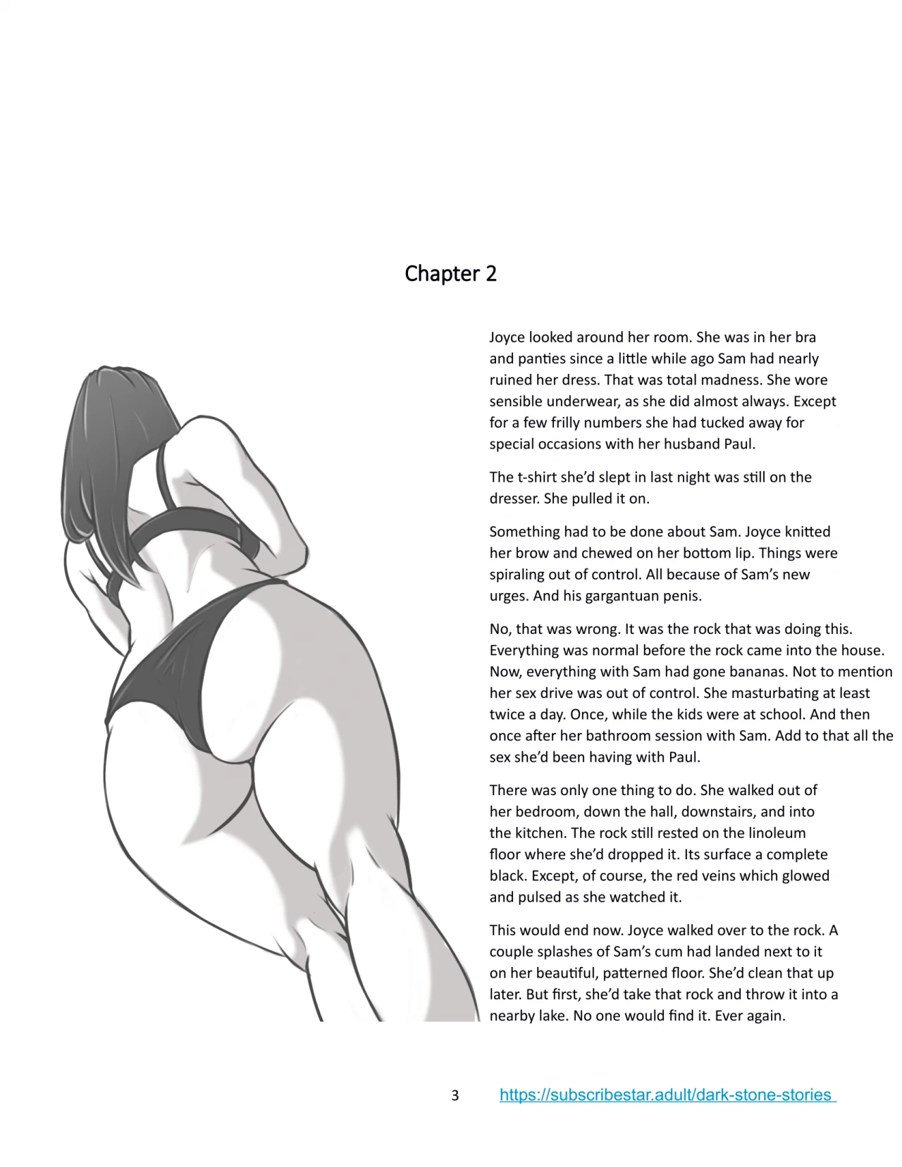 The Dark Stone Chapter 2 porn comic picture 3
