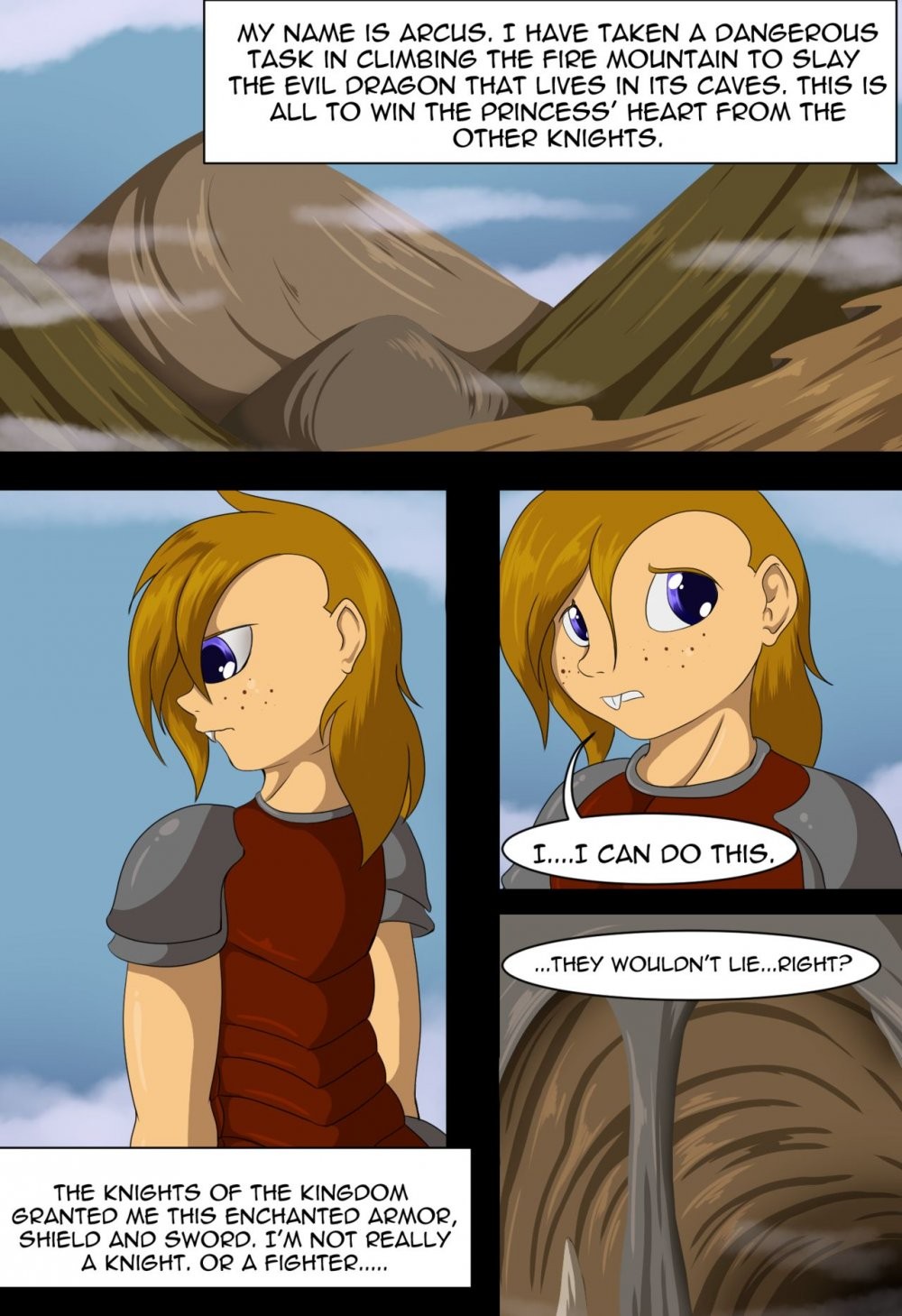 The Dragon Knight. Trial By Sword porn comic picture 3