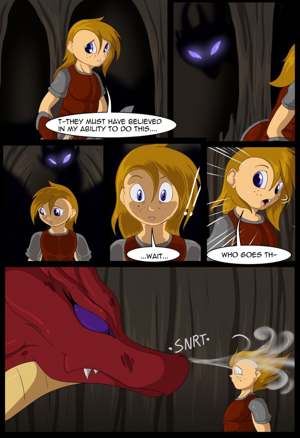 The Dragon Knight. Trial By Sword porn comic picture 4