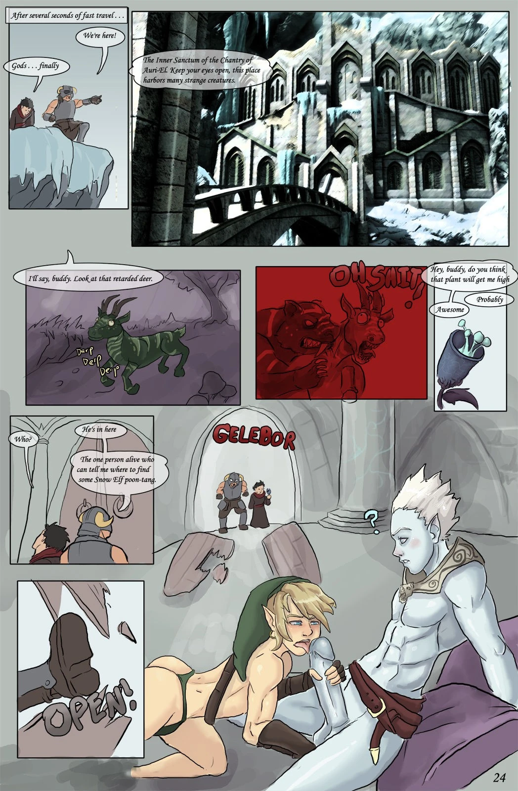 The Dragonborn Cometh porn comic picture 25