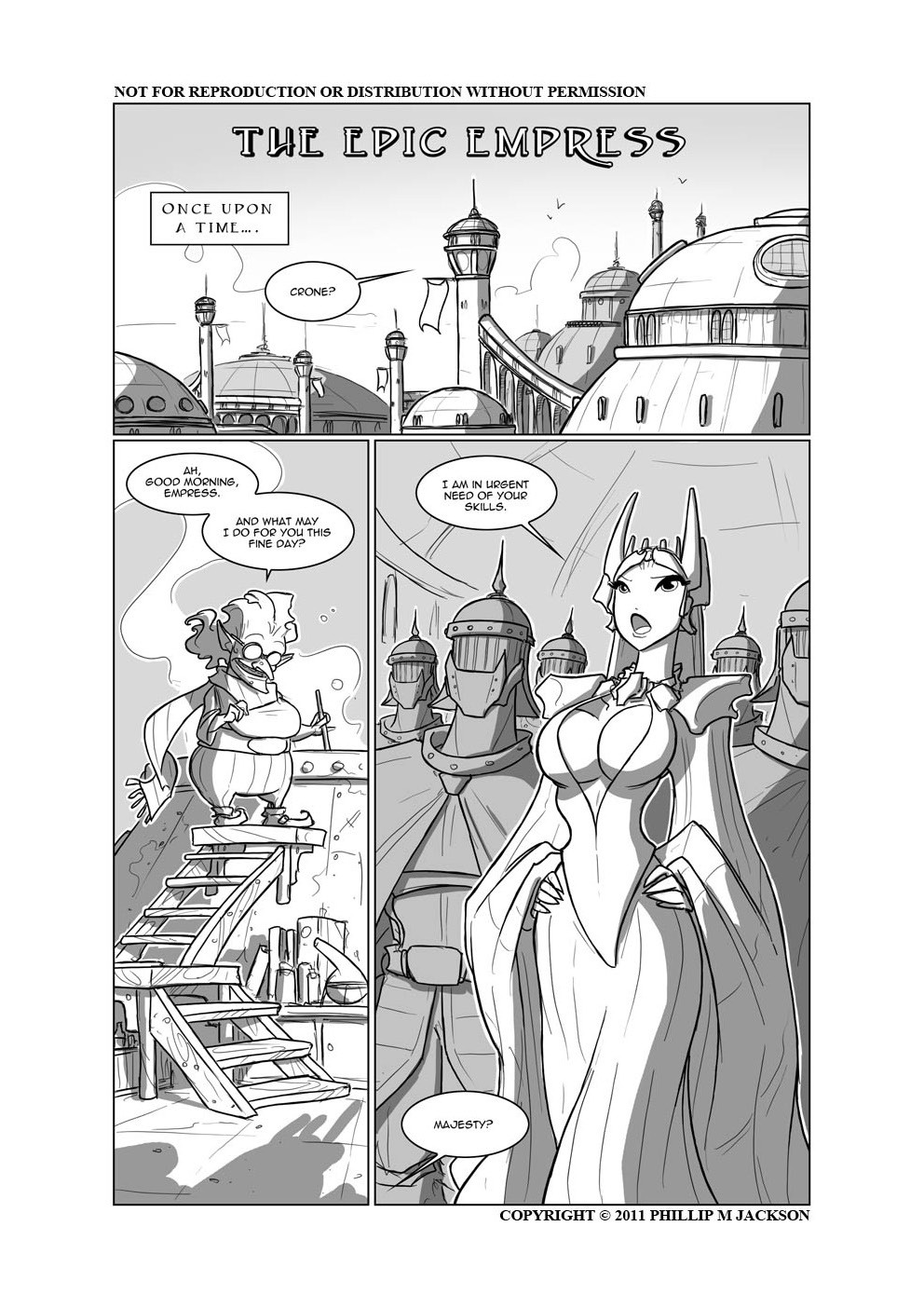 The Epic Empress porn comic picture 1