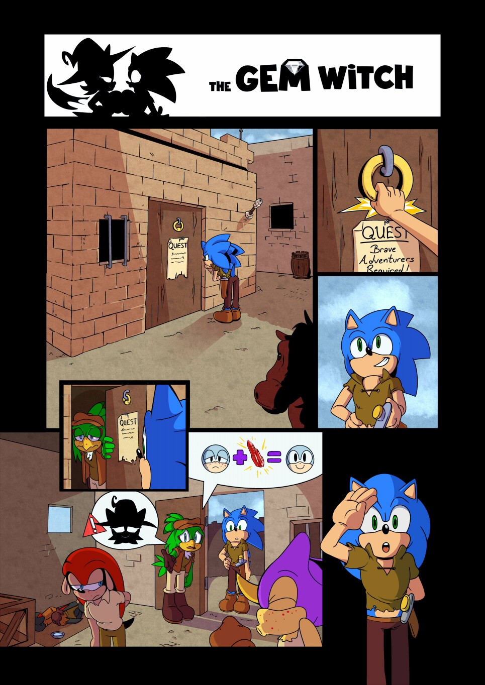 The Gem Witch porn comic picture 1