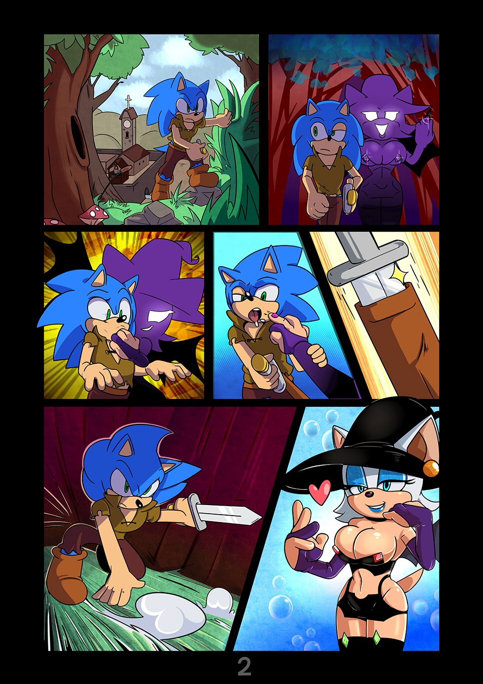 The Gem Witch porn comic picture 2