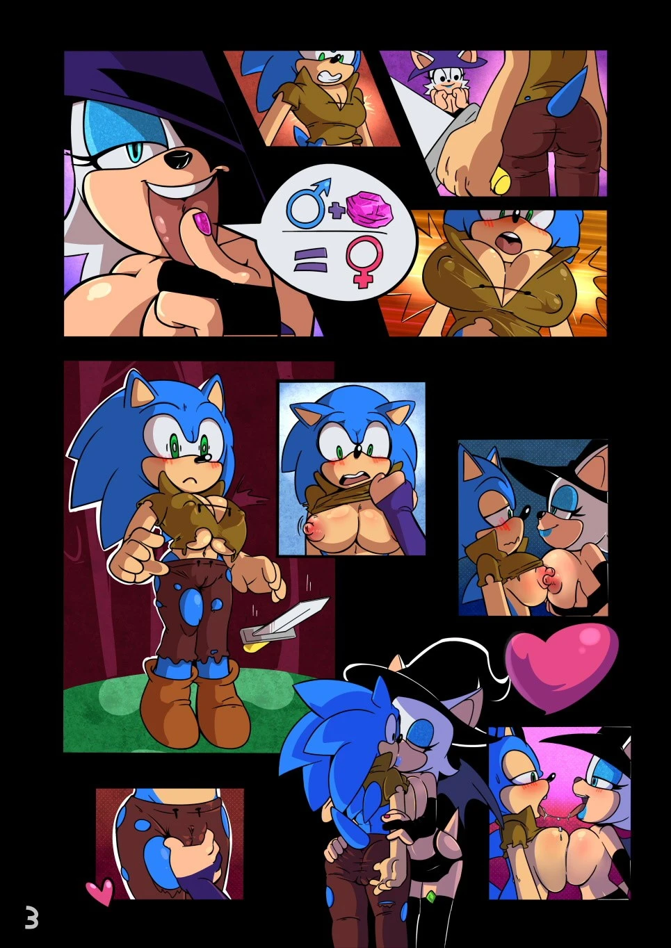 The Gem Witch porn comic picture 3