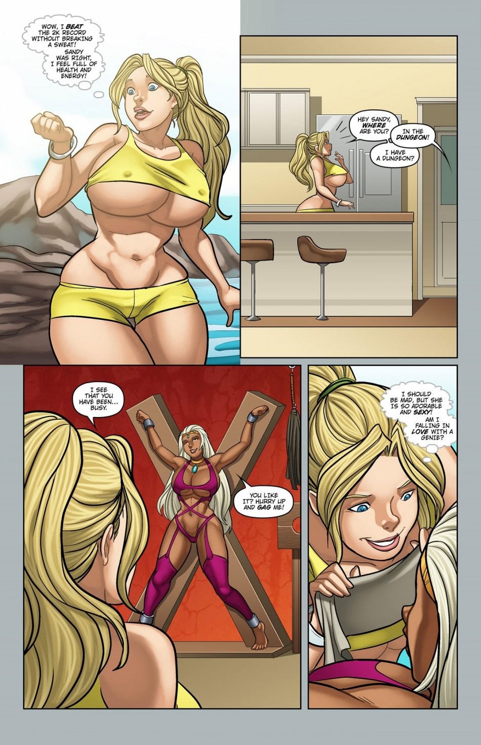 The Genie of Gags porn comic picture 9