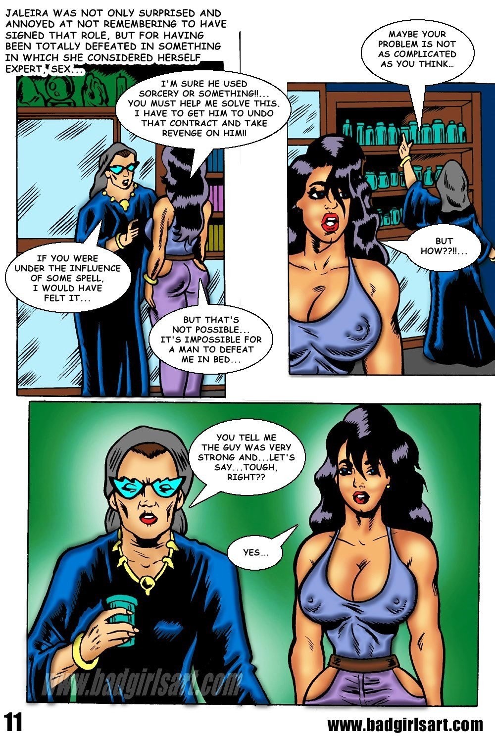 The Girl – Power Up porn comic picture 12