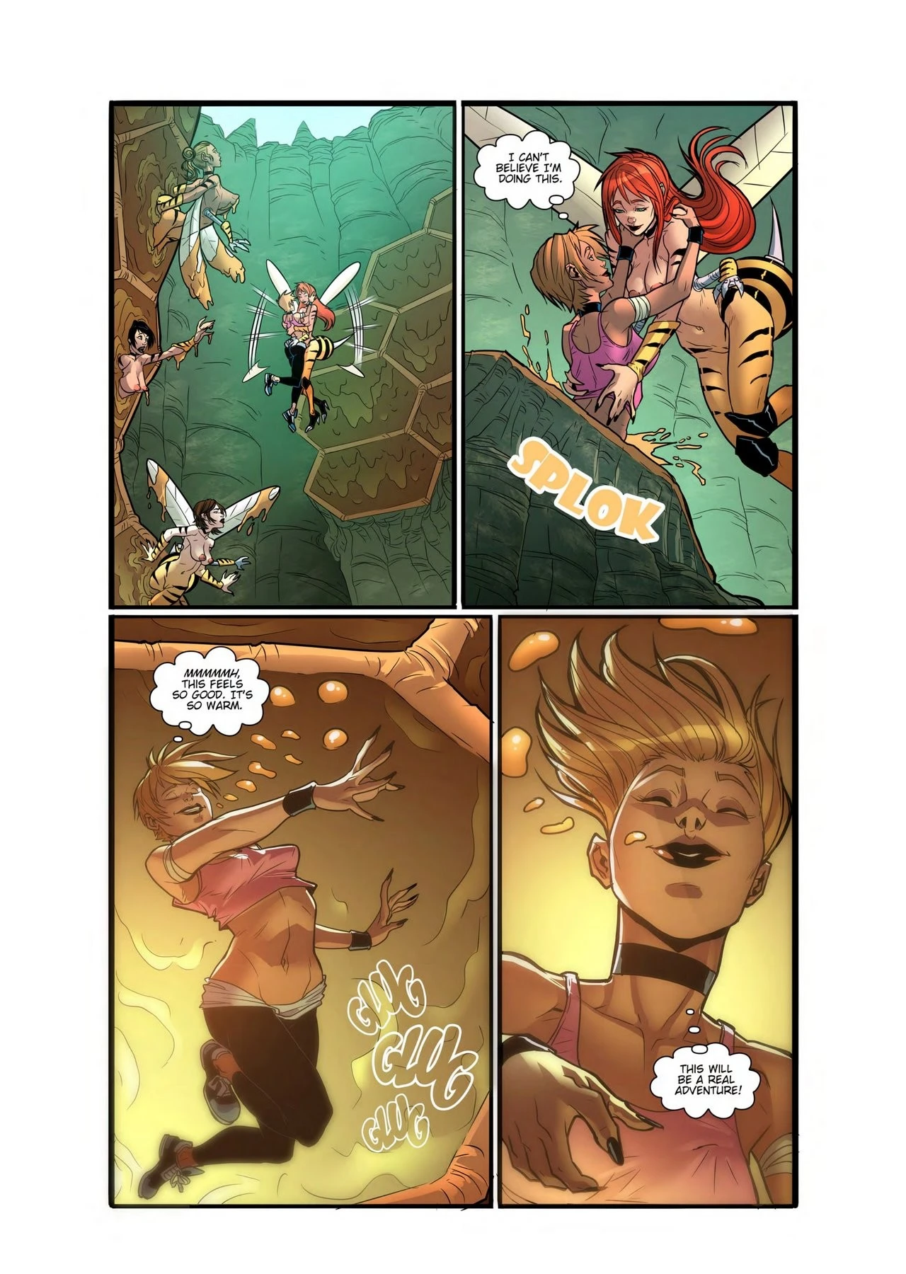The Hive - Bit O' Honey porn comic picture 11