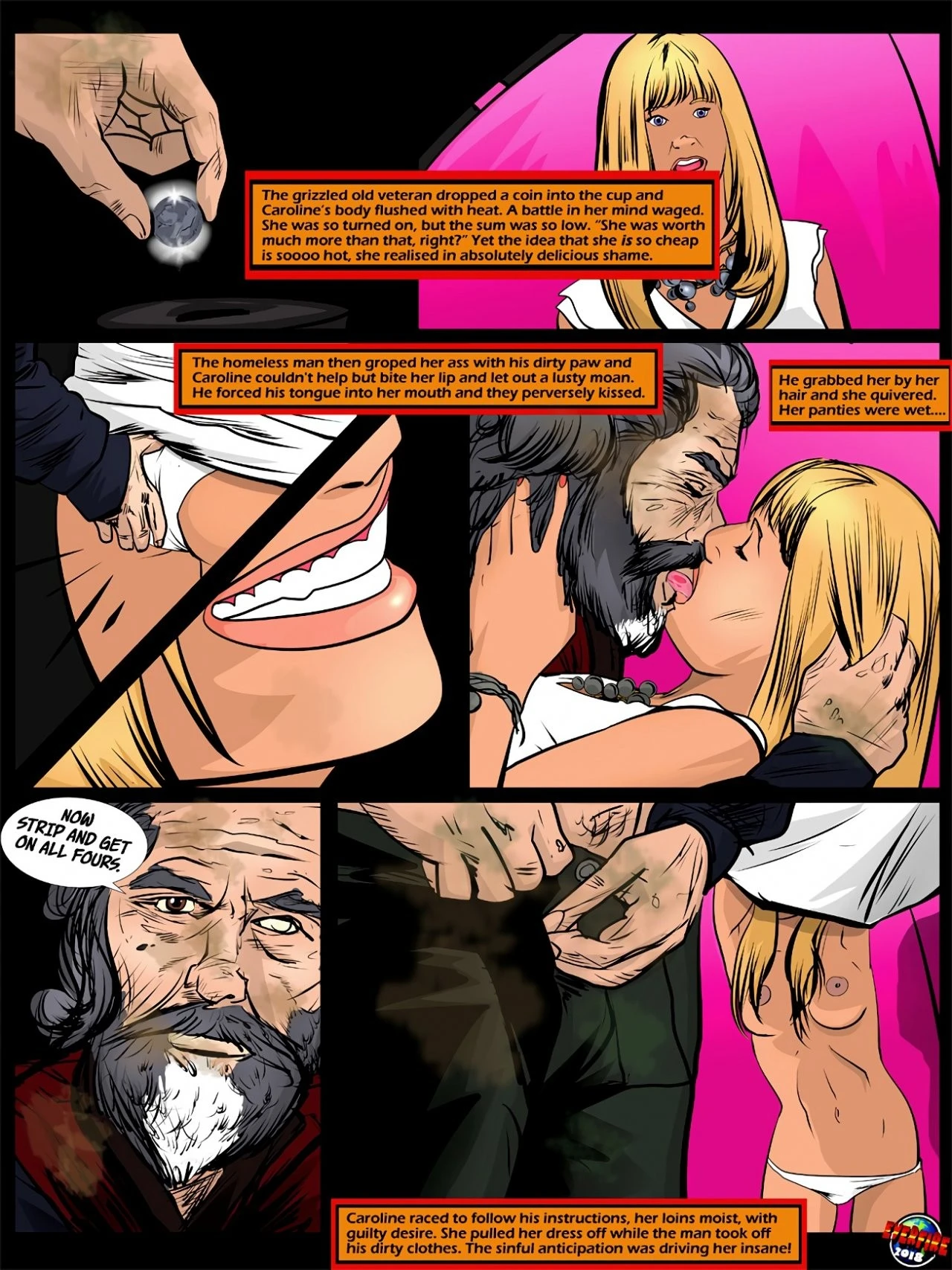 The Homeless Adventures of Caroline Channing porn comic picture 10