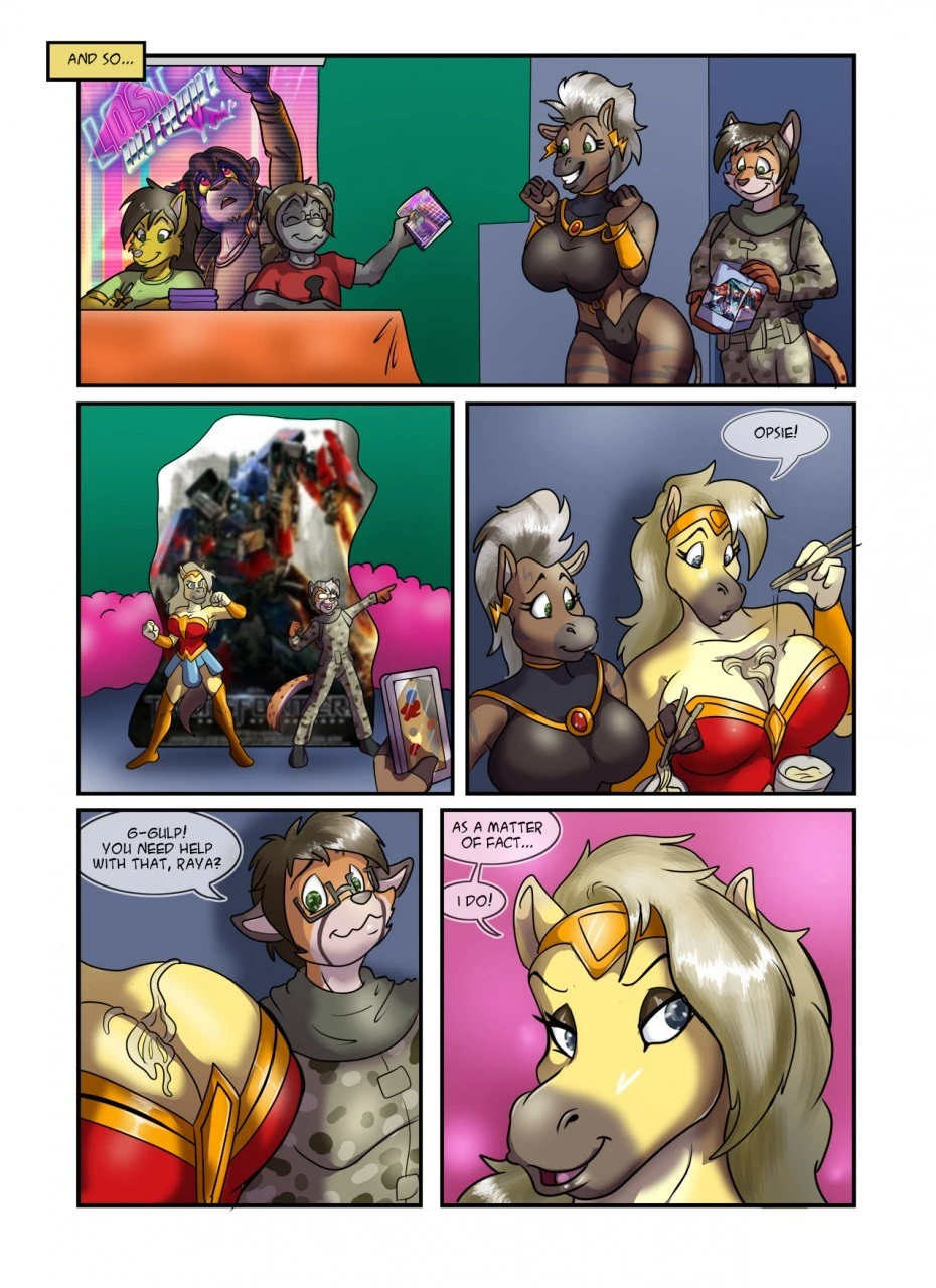 The Joys of Cosplay porn comic picture 2