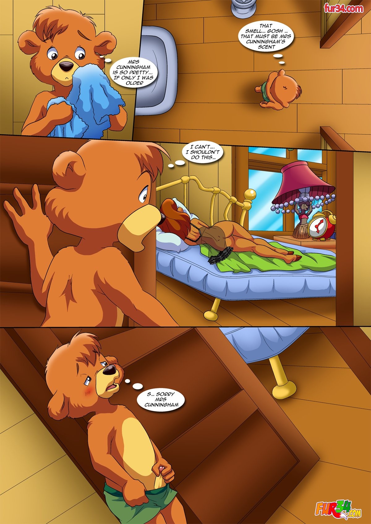 The lady and the cub porn comic picture 10