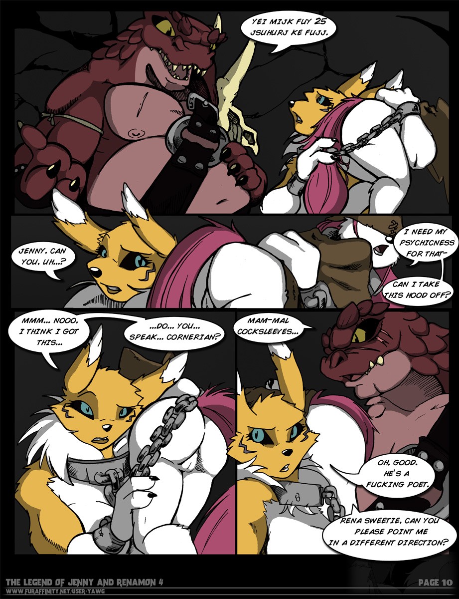 The Legend Of Jenny And Renamon 4 porn comic picture 12