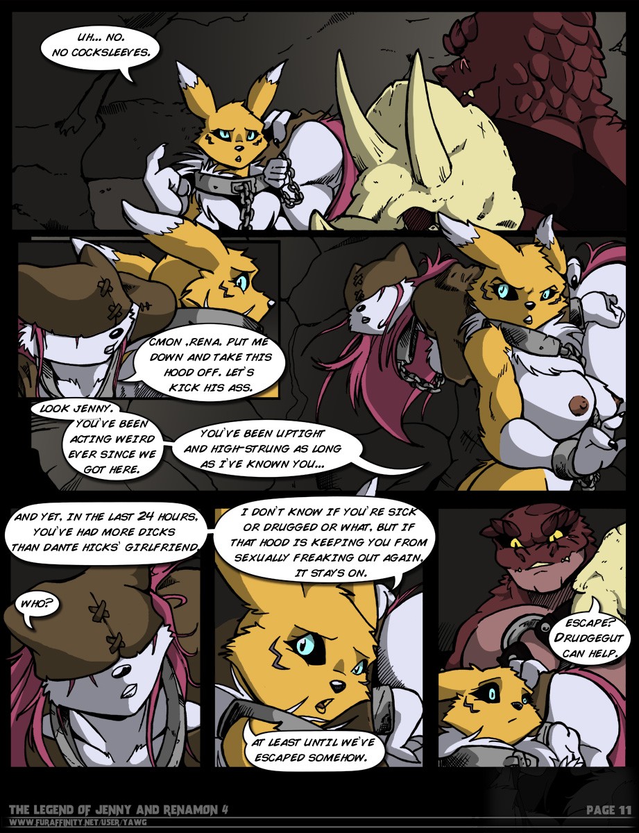 The Legend Of Jenny And Renamon 4 porn comic picture 13