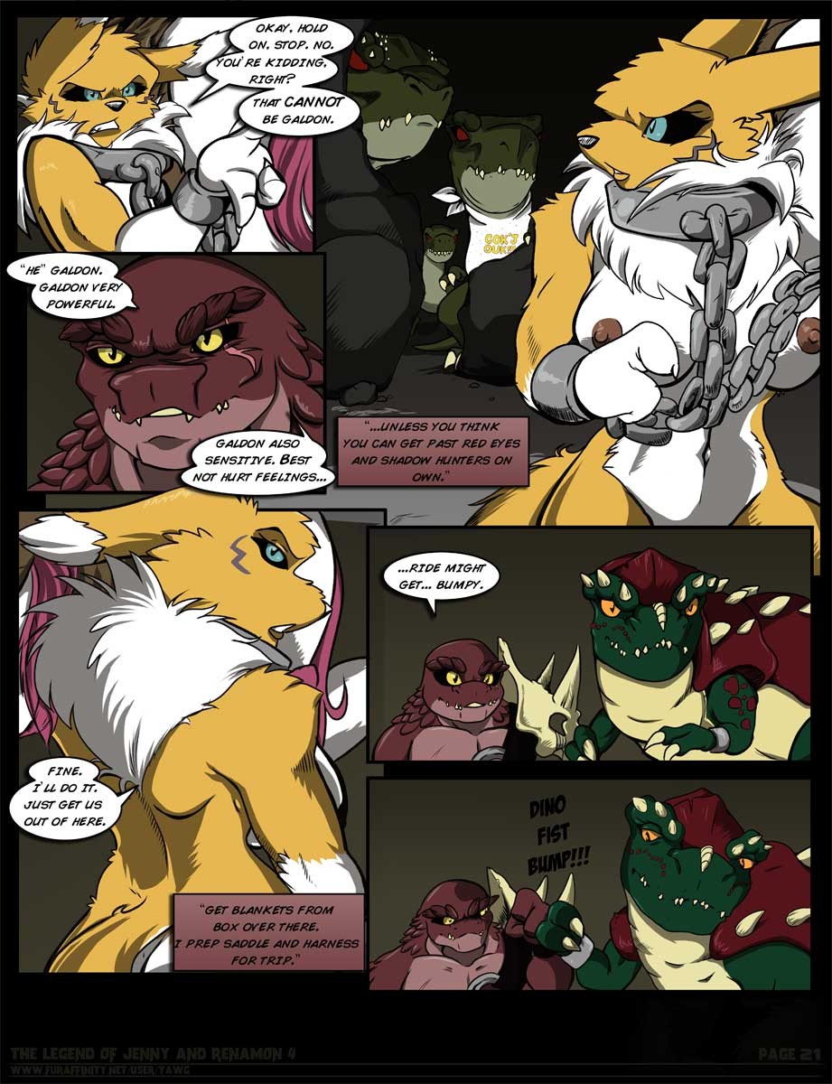 The Legend Of Jenny And Renamon 4 porn comic picture 23