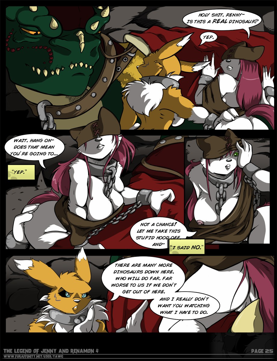 The Legend Of Jenny And Renamon 4 porn comic picture 27