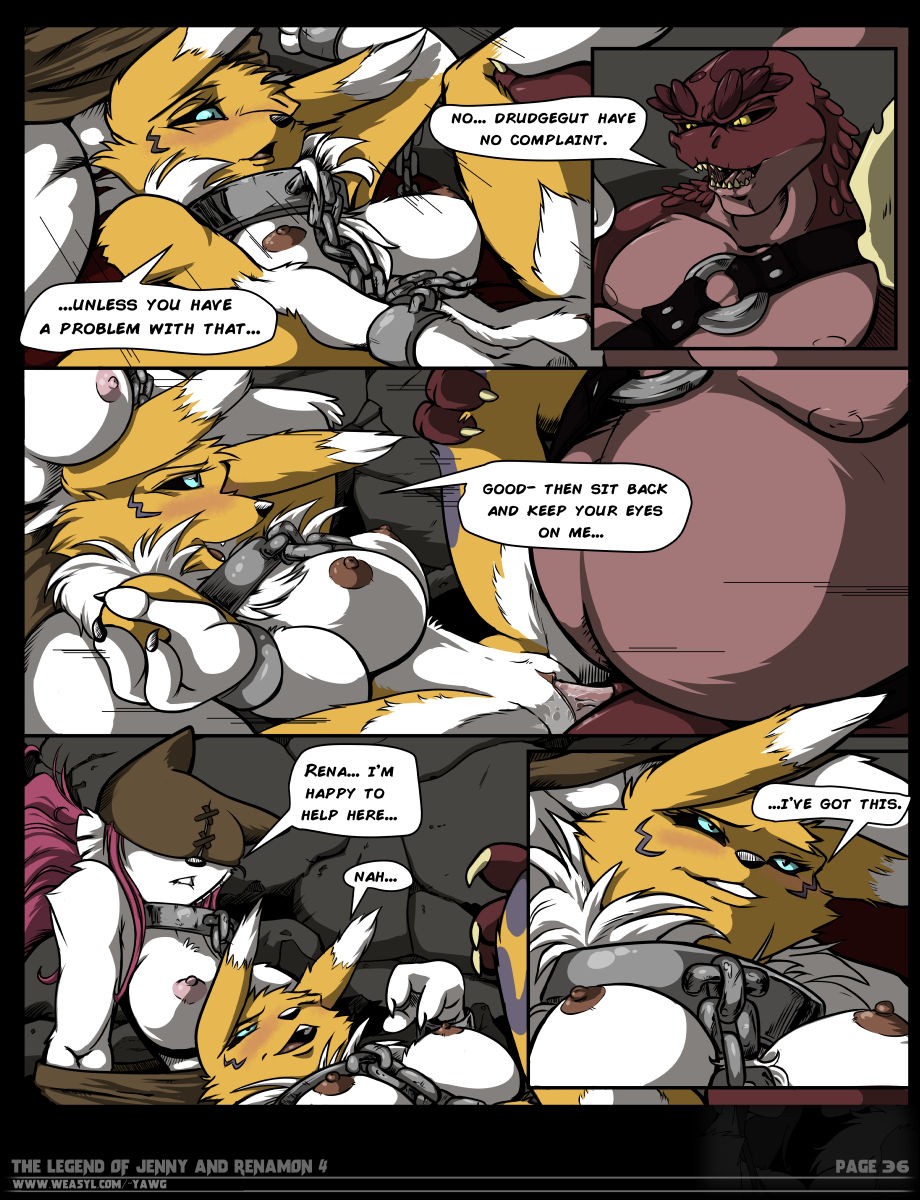 The Legend Of Jenny And Renamon 4 porn comic picture 38