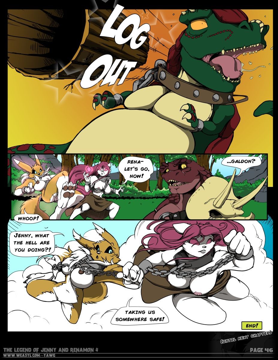 The Legend Of Jenny And Renamon 4 porn comic picture 48