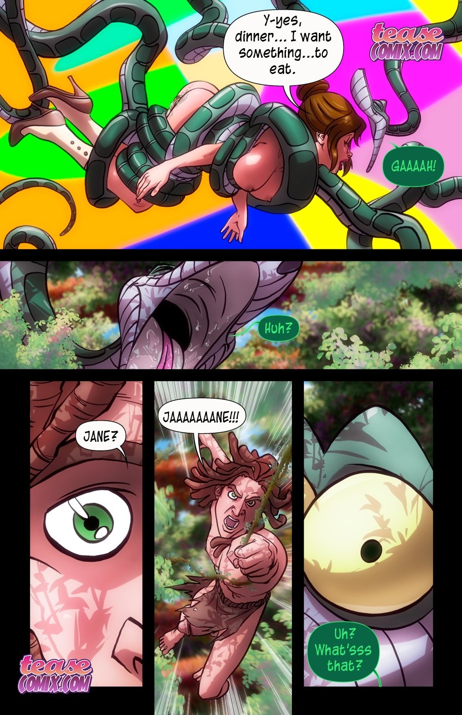 The Legend of the White Ape and the Snake 2 porn comic picture 25