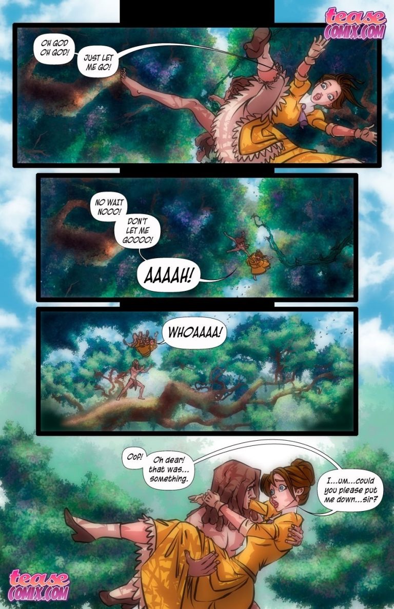 The Legend of the White Ape and the Snake porn comic picture 3