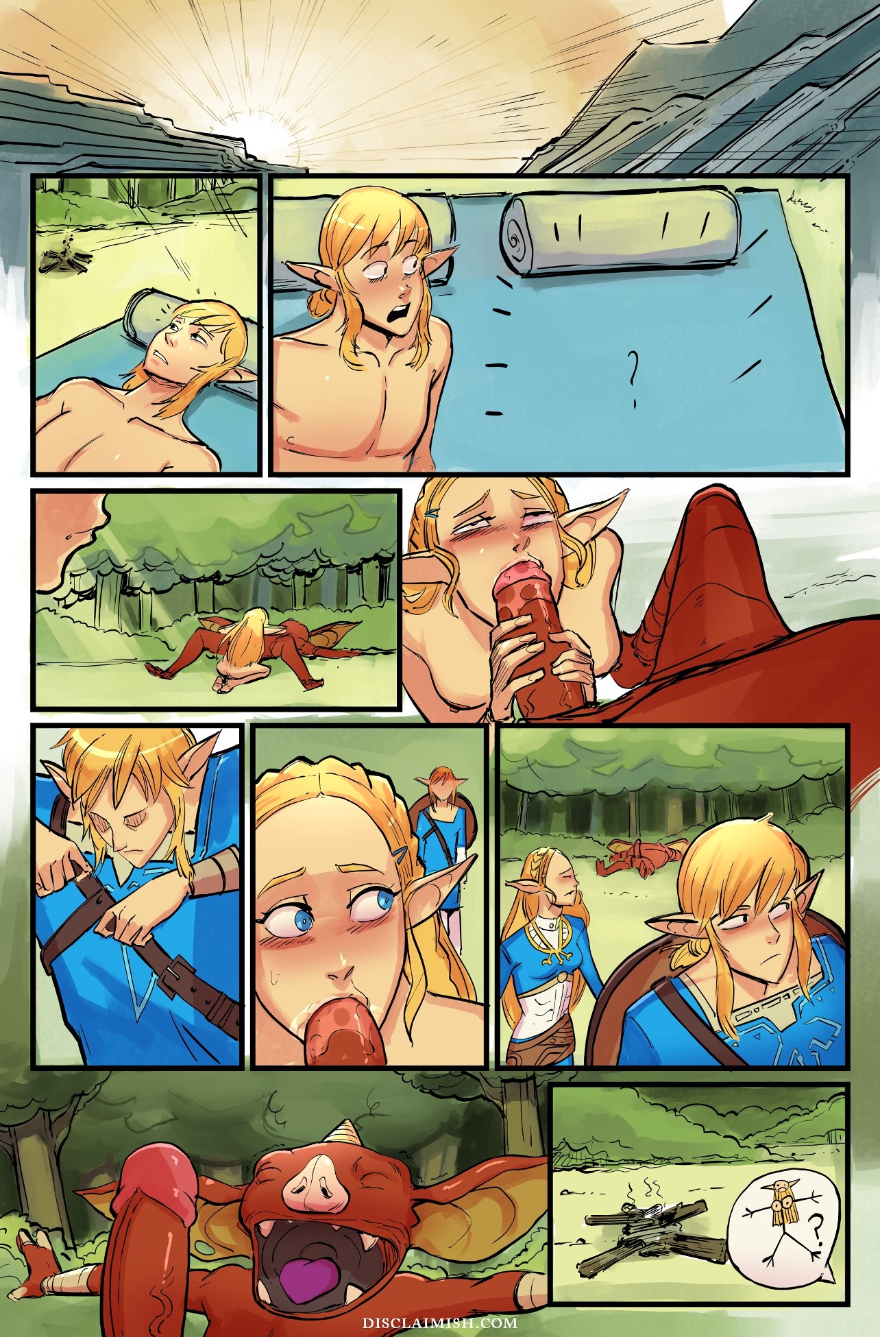 The Legend of Zelda_ Breath of Bokoblin Cock porn comic picture 9