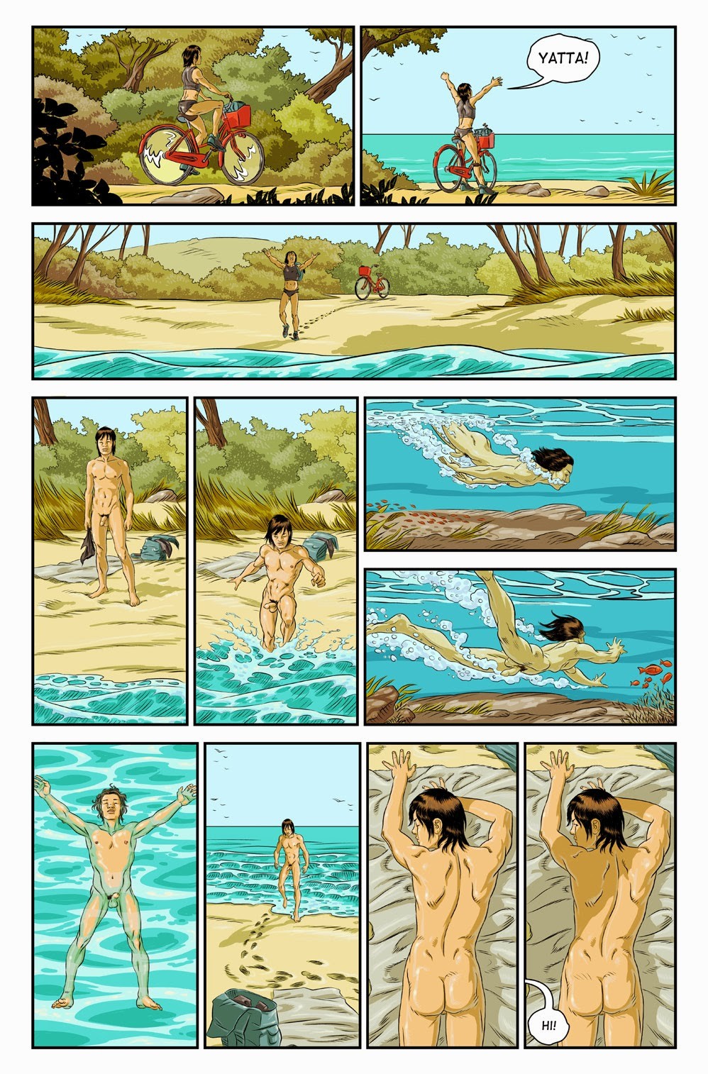 The Long Road to the Sea porn comic picture 23