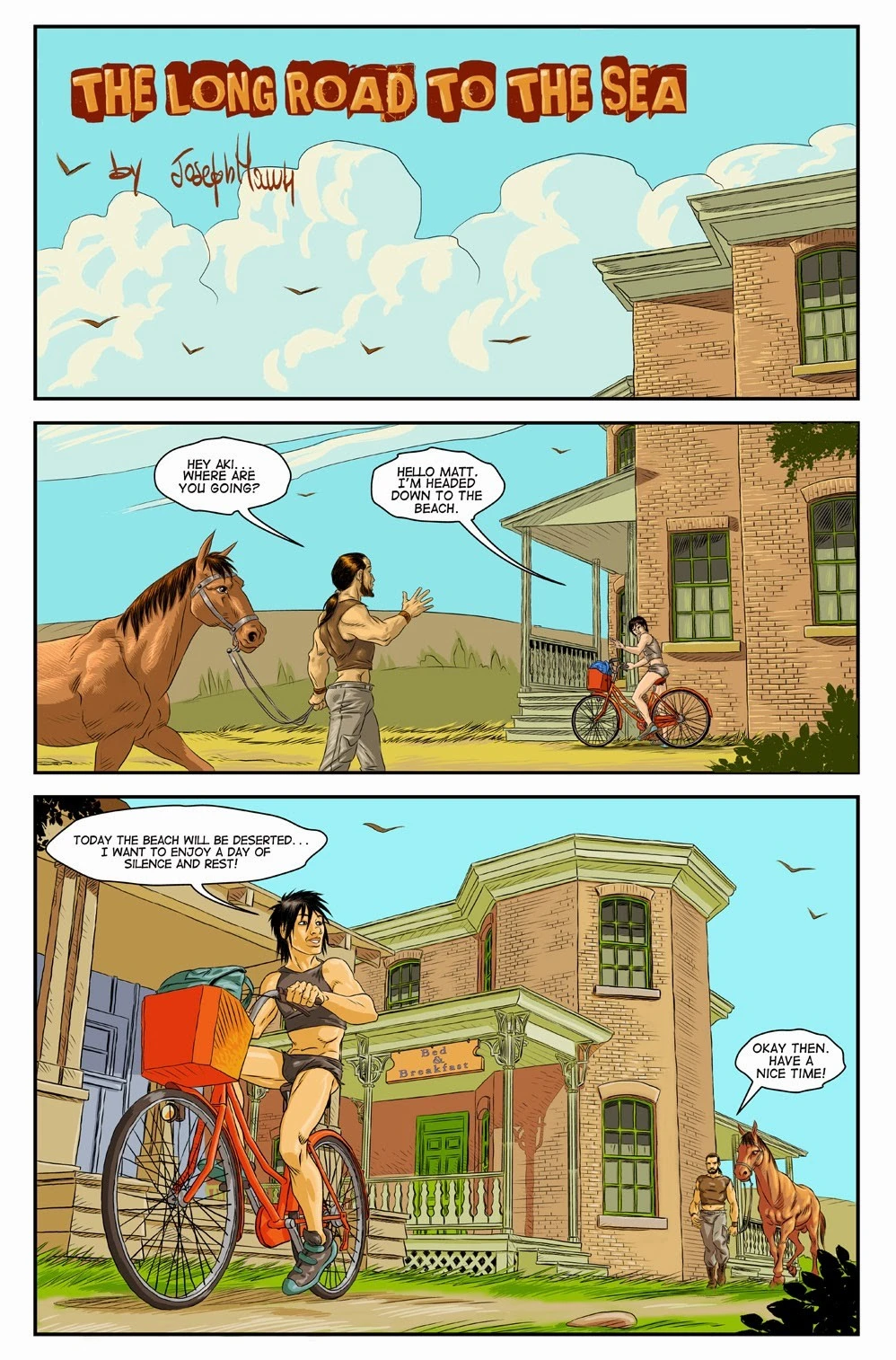 The Long Road to the Sea porn comic picture 3
