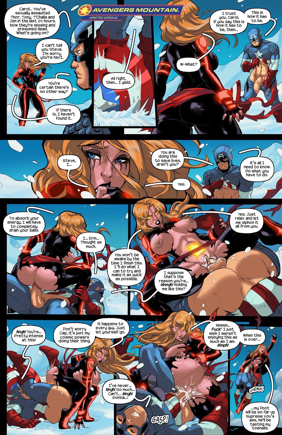 The Lust Avenger porn comic picture 3