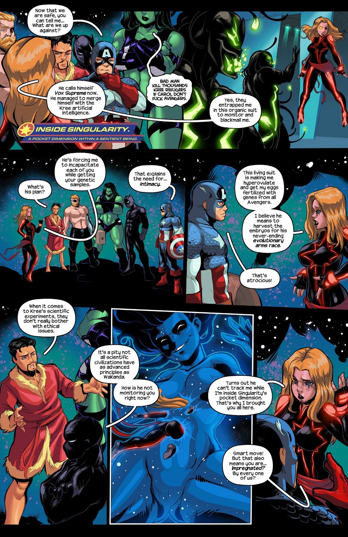 The Lust Avenger porn comic picture 4