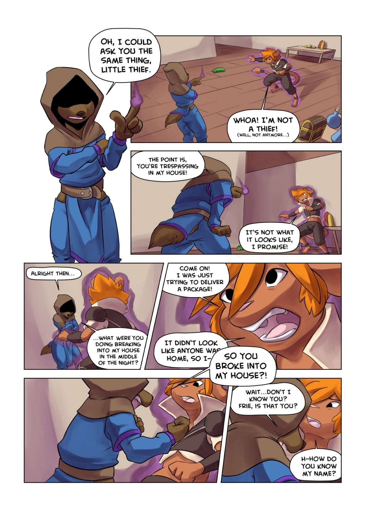 The Mage's New Assistant porn comic picture 4
