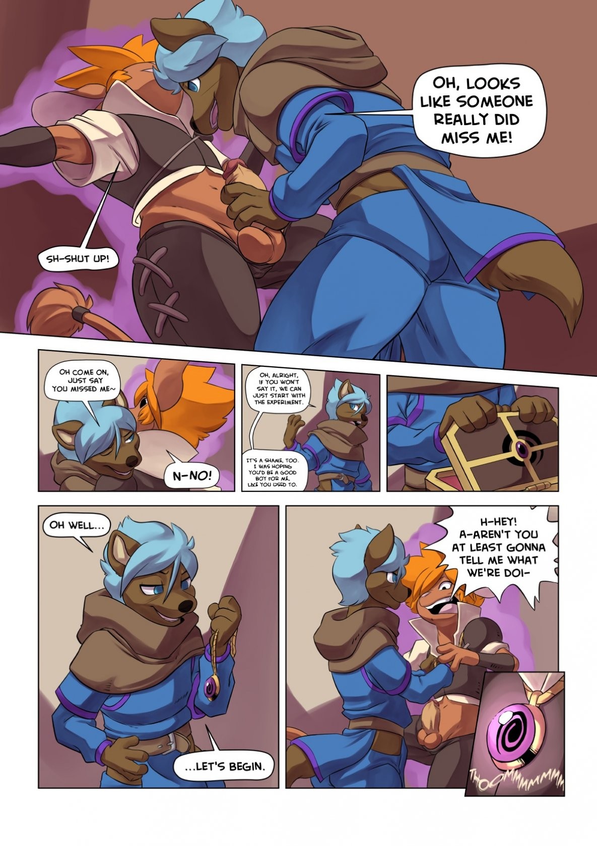 The Mage's New Assistant porn comic picture 7