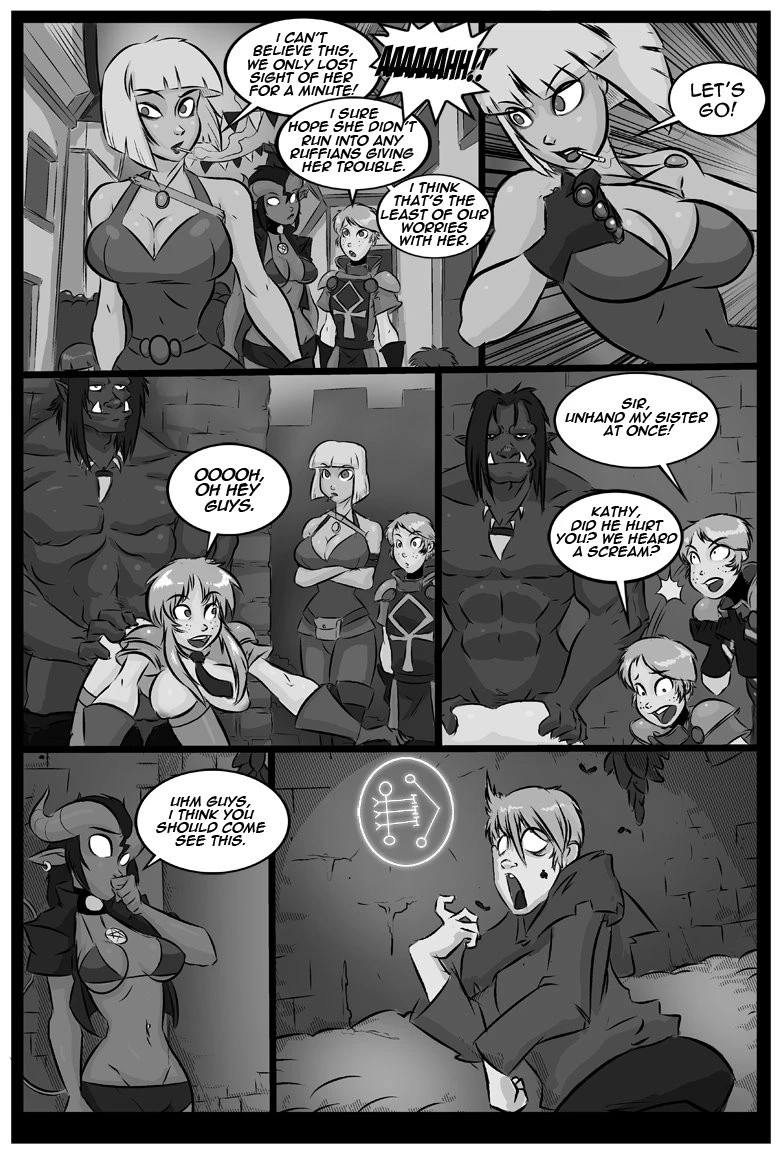 The Party 4 porn comic picture 17