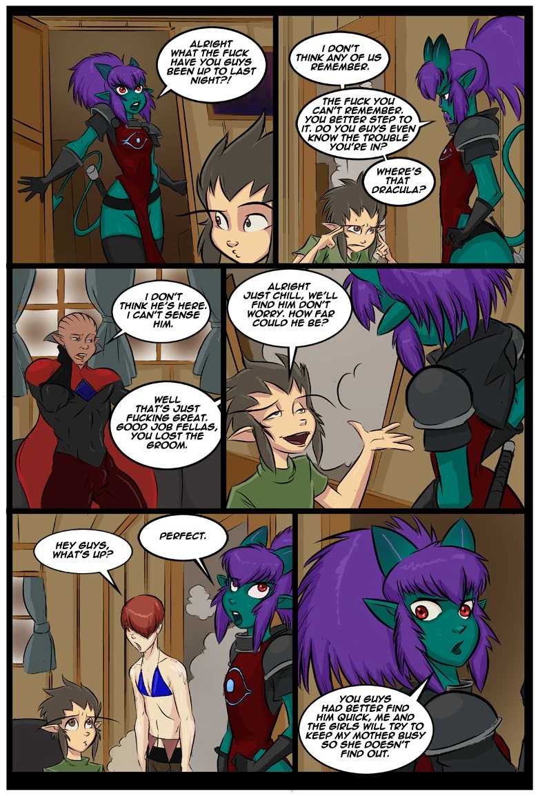 The Party 5 porn comic picture 27