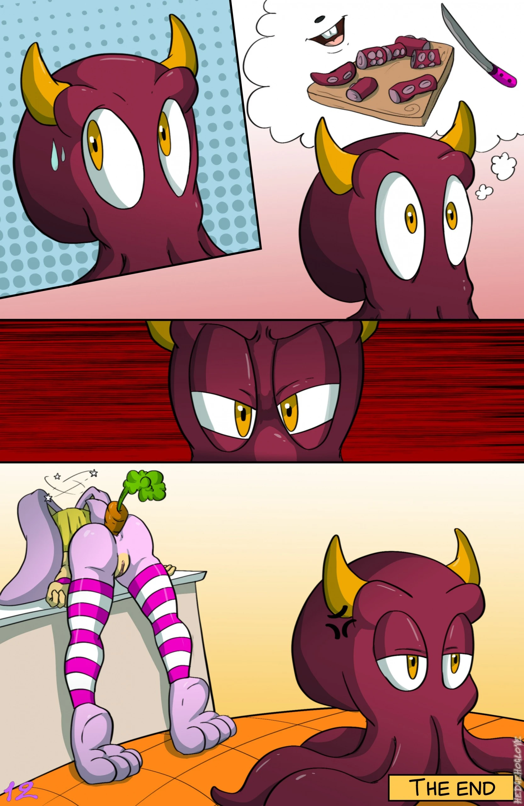 The Rabbit and the Octopus porn comic picture 13