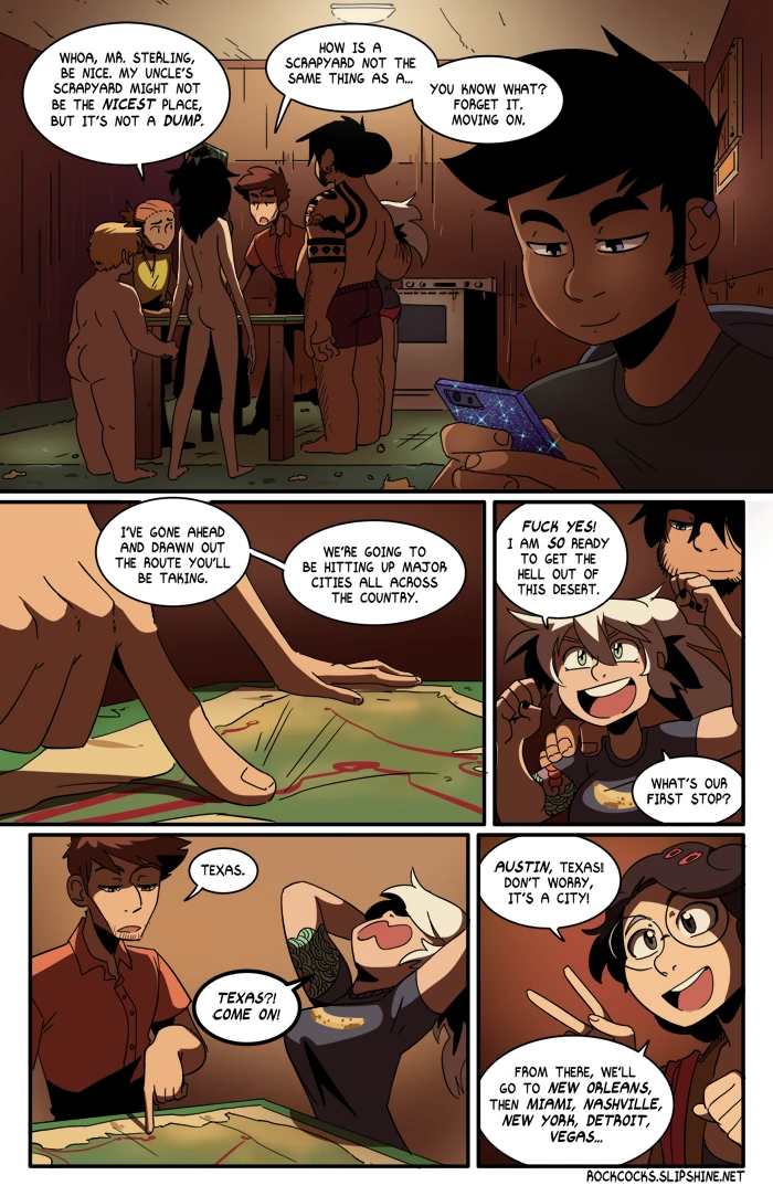The Rock Cocks 11-12 porn comic picture 18