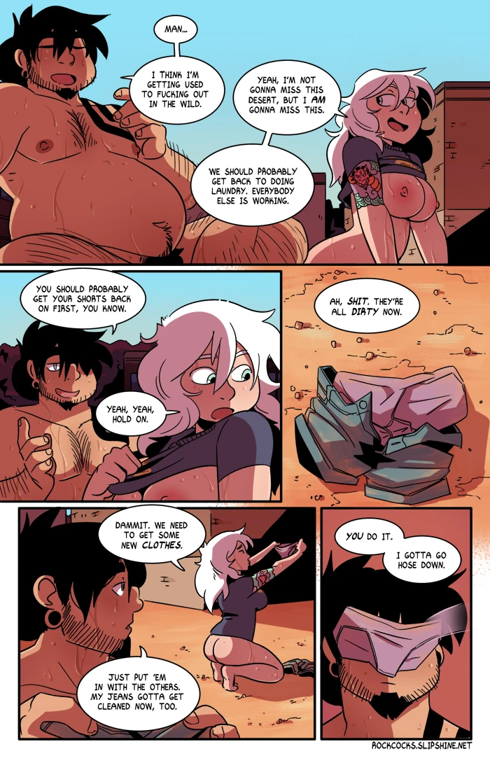 The Rock Cocks 11-12 porn comic picture 5