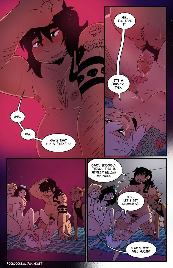 The Rock Cocks 11-12 porn comic picture 54