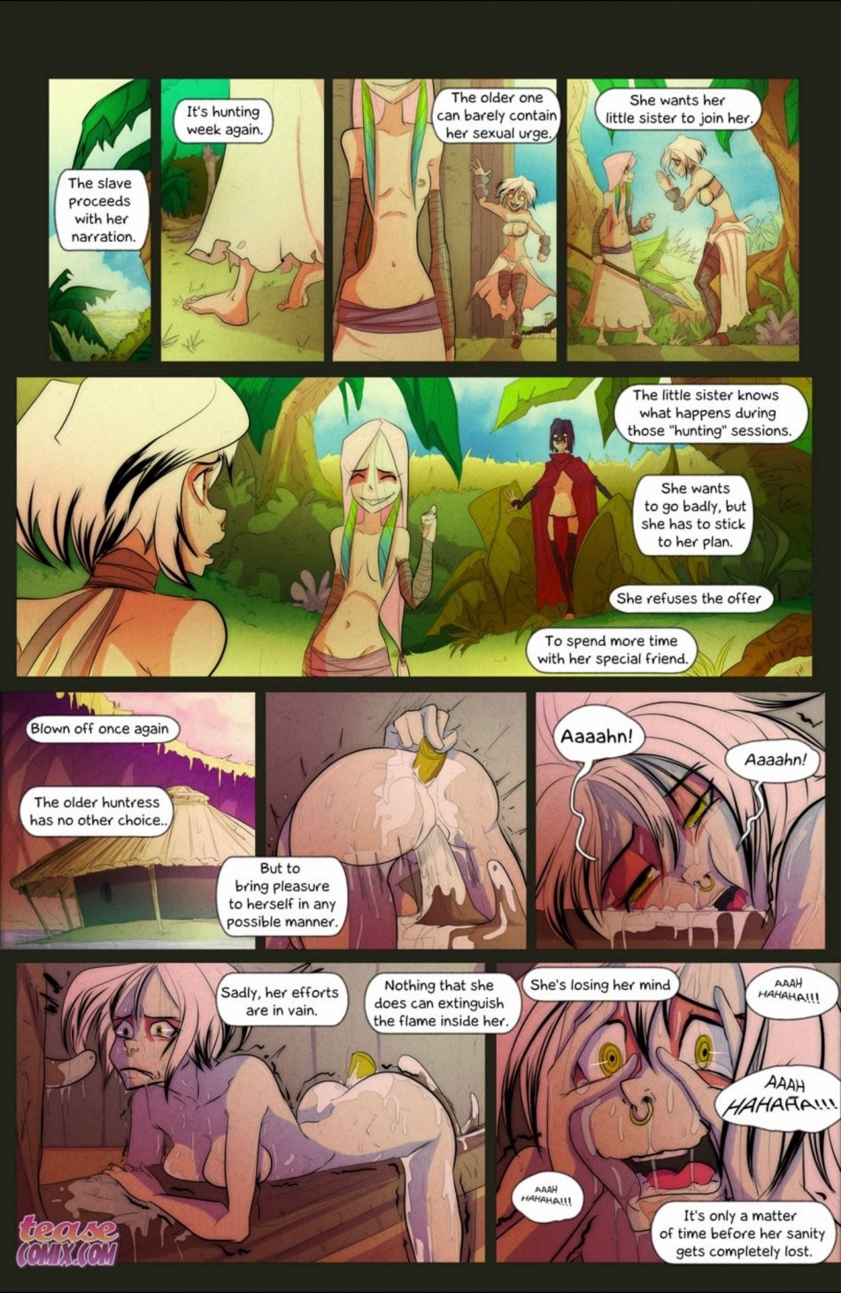 The Snake and The Girl 4 porn comic picture 11
