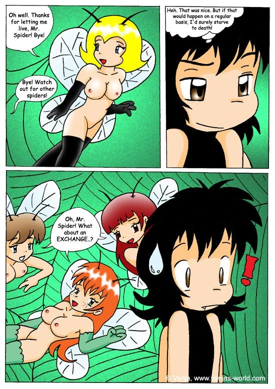 The Spider & The Fly porn comic picture 10