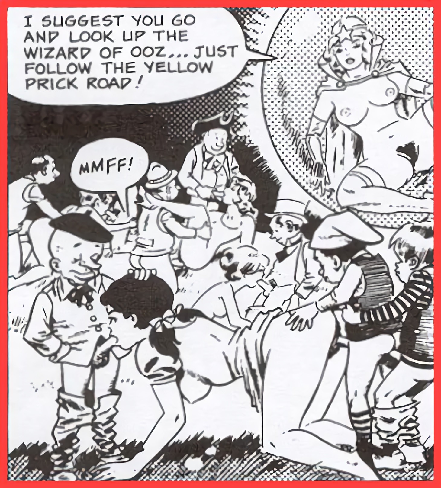 The Wizard of Ooz porn comic picture 5