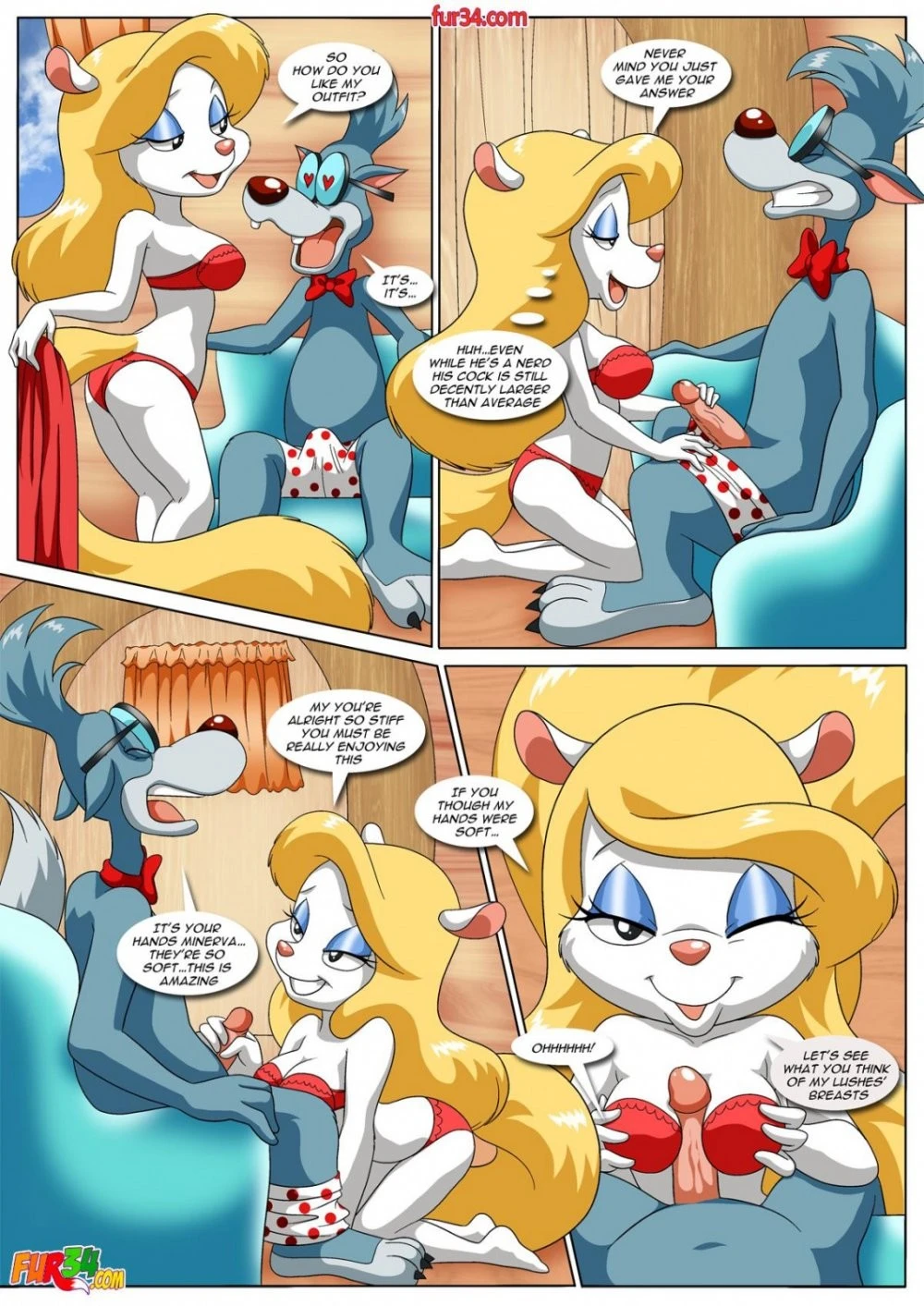 The Wolf Who Cried Mink porn comic picture 8