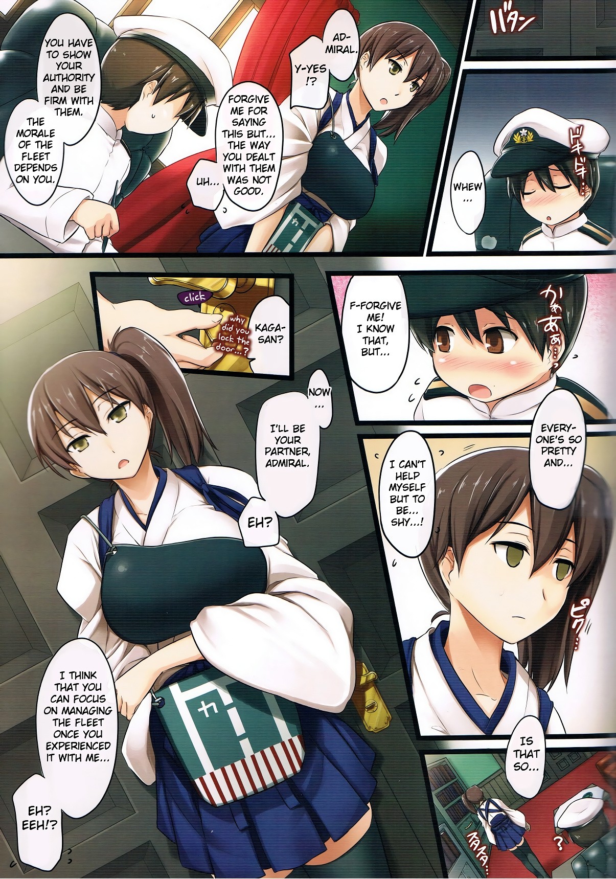 The Work of an Aircraft Carrier Wife hentai manga picture 3