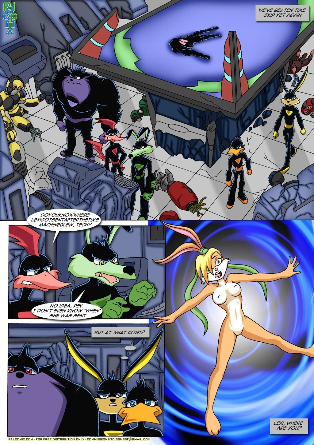 Time-Crossed Bunnies porn comic picture 2