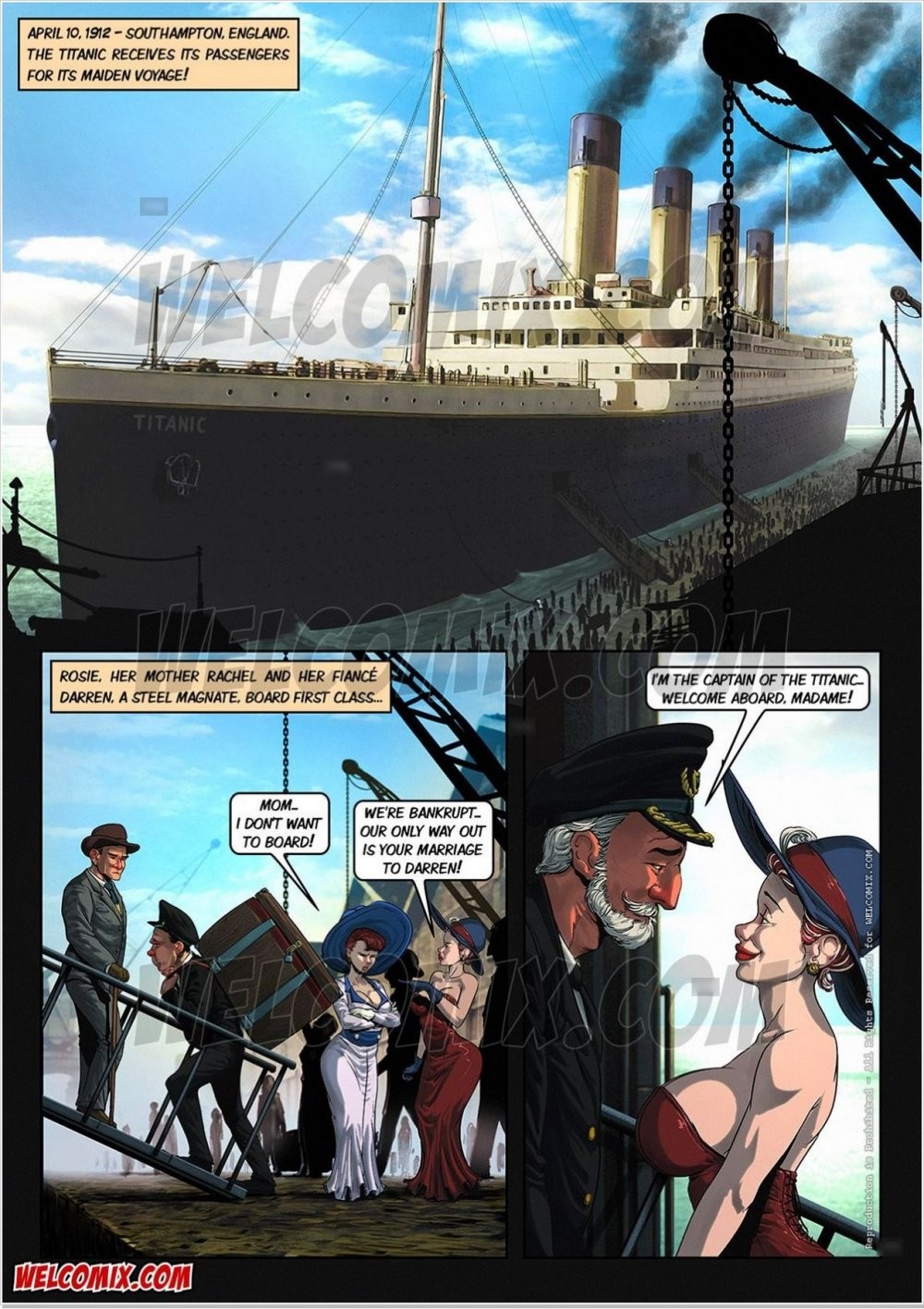 1000px x 1416px - Titanic Porn comic, Rule 34 comic, Cartoon porn comic - GOLDENCOMICS