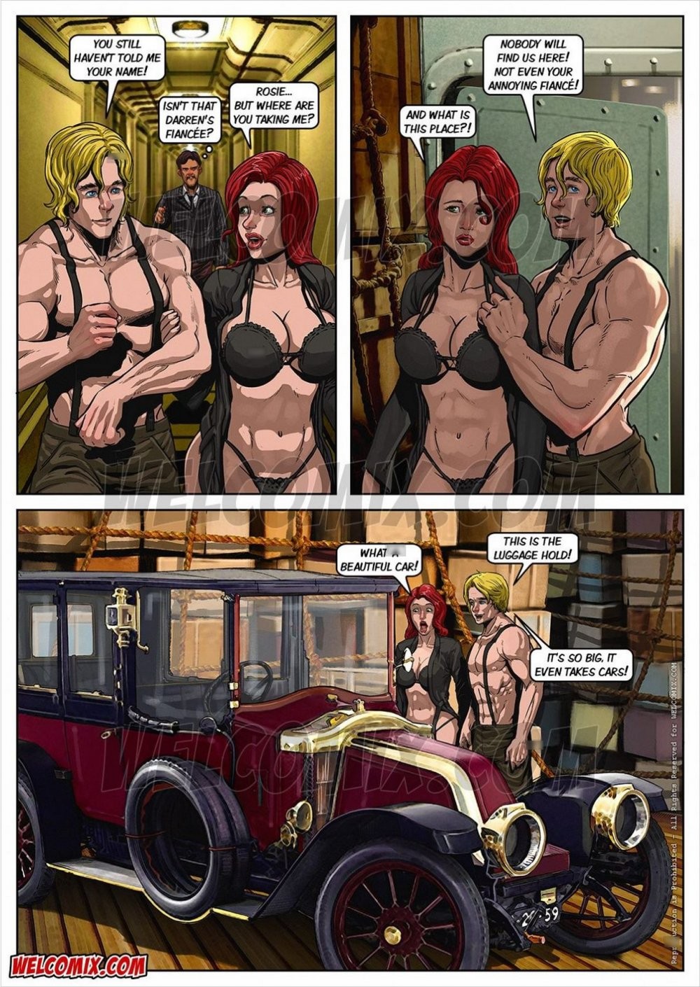 Titanic Porn - Titanic Porn comic, Rule 34 comic, Cartoon porn comic - GOLDENCOMICS